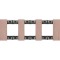Rama ornament 3P metal Living Now cupru KA4802M3ZM