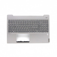 Carcasa superioara cu tastatura palmrest Laptop, Lenovo, IdeaPad S540-15IML Type 81NG, 5CB0U42549, HQ2090062100011, iluminata, layout IT (italiana)