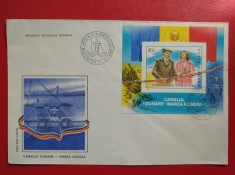 1985 - FDC - CANALUL DUNARE - MAREA NEAGRA