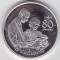 Isle of Man Insula Man 1 Crown Elizabeth II Queen Elizabeth II 80th Birthday-Birth of Princess Elizabeth comemorativa