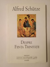 Alfred Schutze - Despre ființa trinității