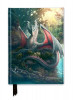 Agenda / Jurnal cu inchidere magnetica 21x15 cm Aimee Stewart - Mama Leaf Dragon