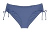 Slip Baie Dama Triumph Summer Glow Midi Albastru 40 Outlet | Bikini Texturat, Ajustabil, Material Reciclat