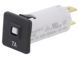 &Icirc;ntrerupător de supracurent 240VAC 48VDC 7A MCB - SCHURTER