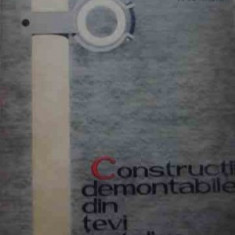 CONSTRUCTII DEMONTABILE DIN TEVI METALICE - H. CANTEA