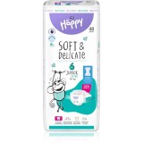 BELLA Baby Happy Soft&amp;Delicate scutece de unică folosință cu canale Junior Extra 15+ kg 48 buc