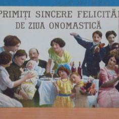 ROM - CARTE POSTALA TIP FELICITARE - 1924 - CIRCULATA - DEPOZITUL JANCU REISS,