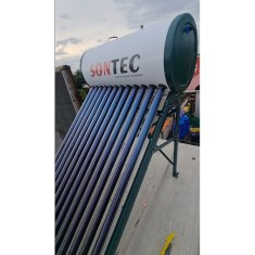 PANOU SOLAR NEPRESURIZAT TERMOSIFON BOILER GALVANIZAT 122L 15 TUBURI SONTEC SP-470-58 1800 -122 15-R