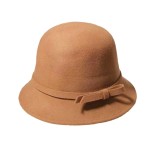 Cumpara ieftin Palarie dama bej cu fundita