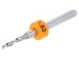 Burghiu 1,8mm oţel carbon pentru plăci PCB 1/8 (3,175mm)