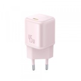 Incarcator Retea Baseus PicoGo, 45W, 3A, 1 x USB-C, Roz P10176800413-00