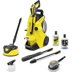 Aparat de spalat cu presiune Karcher K 4 Power Control Flex Car&amp;amp;Home, putere 1800 W, debit 420 l/h, 130 bar, dispozitiv T5, detergent 1 l, pistol
