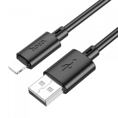 Cablu Date si Incarcare USB-A - Lightning HOCO X88, 18W, 1m, Negru