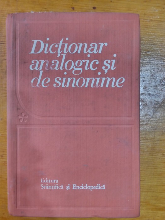 Dictionar analogic si de sinonime-M.Buca,I.Evseev,L.Vasiluta,Fr.Kiraly