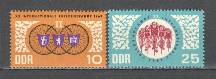 D.D.R.1967 Turul pacii la ciclism SD.211