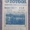 Program meci fotbal Dunarea CSU Galati-CSM Suceava 15 Martie 1987, stare buna