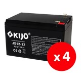 Cumpara ieftin Cutie 4 acumulatori JS12-12 - KIJO JS12-12-BAX