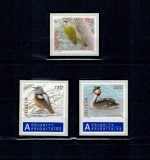 Elvetia 2008 - Păsări, fauna, serie timbre autocolant neuzate