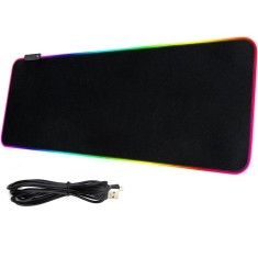 Mouse Pad Gaming cu iluminare LED RGB si alimentare prin USB-C