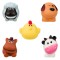 Jucării De Baie, Set 5 Bucăți, Animale De La Fermă, 6 cm, Multicolor