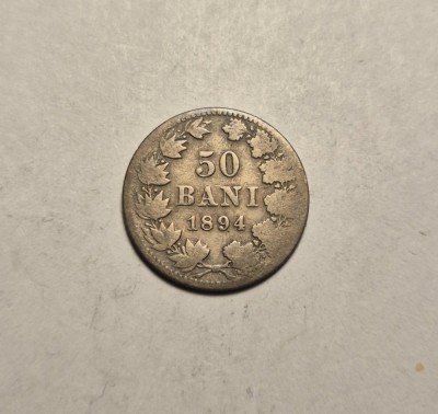 50 Bani 1894 foto
