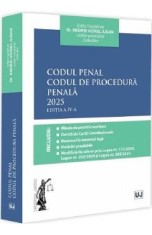 Codul penal. Codul de procedura penala 2025 Ed.4 - Andrei Viorel Iugan