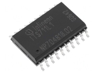 Switch de putere high-side 1,7A N-Channel SMD DSO20 foto