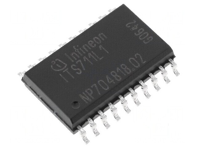 Switch de putere high-side 1,7A N-Channel SMD DSO20