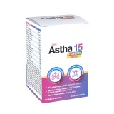 Astha 15 Forte, Sun Wave Pharma, sustine sanatatea plamanilor, 60 de capsule