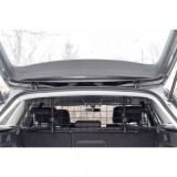 Kerbl Gard Auto Protectie Caini, Metal, 30cm, Negru, Universal - Bariera Transport Animale, Ajustabila 96-145cm