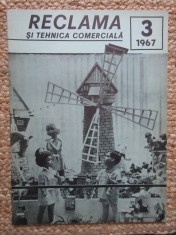 REVISTA RECLAMA SI TEHNICA COMERCIALA NR 3 1967 foto