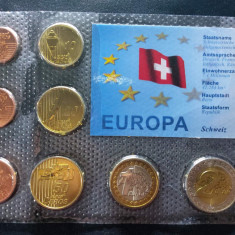 Set Euro - Probe - Elveţia 2003 , 8 monede