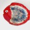 Farfurie ceramica platou peste sudio art Mid Century Modern