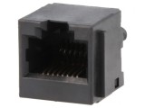 Soclu RJ45 8p8c pentru PCB THT Drept
