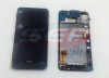 LCD+Touchscreen cu Rama HTC One M7 / 801s / One Google Play Edition / One Dual Sim / 802w BLACK
