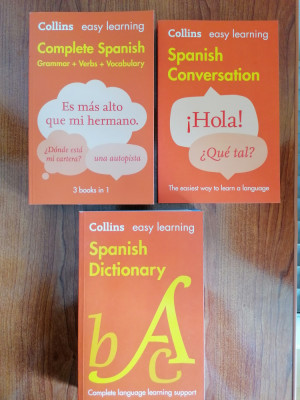 Collins, Limba spaniolă (3 cărți &amp;icirc;n 1) (&amp;icirc;n engleză) foto