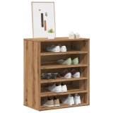 VidaXL Pantofar, stejar artizanal, 60x35x70 cm lemn prelucrat