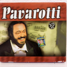 Triplu CD Pavarotti, Verdi La traviata, Rigoletto si Puccini La Boheme