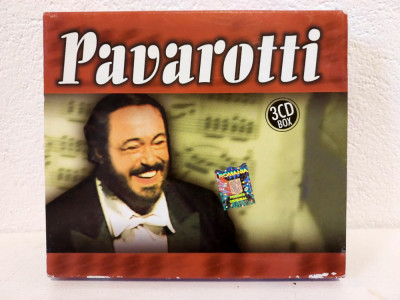 Triplu CD Pavarotti, Verdi La traviata, Rigoletto si Puccini La Boheme foto