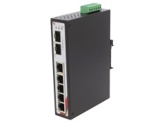 Switch Ethernet 7 Porturi neadministrabil 12-48VDC