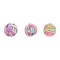 JUCARIE PENTRU PISICI MINGE MULTICOLORA CU CLOPOTEL 4,4CM (30BUC. DISPLAY)