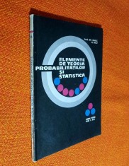 Elemente de teoria probabilitatilor si statistica - Gh. Mihoc, N. Micu CLASA XII