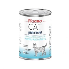 HRANA UMEDA PENTRU PISICI FIGARO CAT PESTE IN SOS CONSERVA 415G