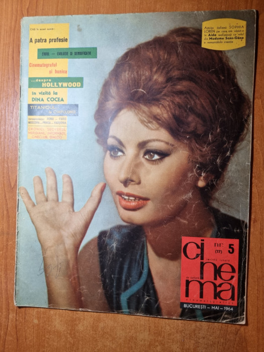 revista cinema mai 1964