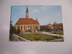 Carte postala - Cluj Napoca (Piata Libertatii) foto