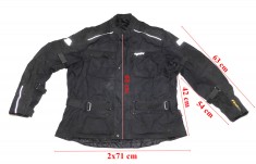 Geaca moto DXR protectii barbati marimea 60-62(4-5XL) foto