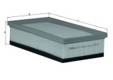 MAHLE LX 1617 Filtru aer