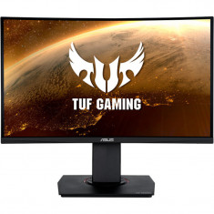 Monitor LED ASUS Gaming TUF VG24VQR Curbat 23.6 inch 1 ms Negru FreeSync Premium 165 Hz