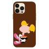 Husa compatibila cu Apple iPhone 13 Pro, Viceversa, model Dexter and Dee Dee drawing , Silicon, TPU, Transparent, Carcasa