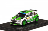 Macheta auto Skoda Fabia III R5 (2015) 1:43 Abrex- Barum Czech Rally Zl&iacute;n 2015